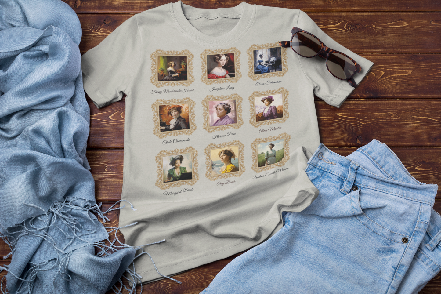 Female Composers Portrait Tee